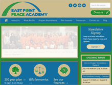 Tablet Screenshot of eastpointpeace.org